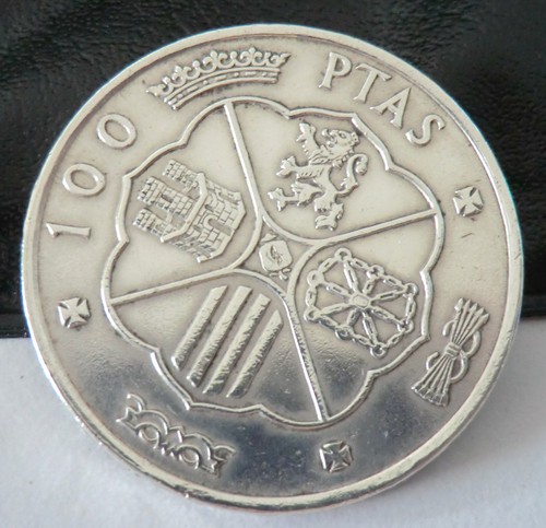 Münze spanien 100 pesetas - spanien,