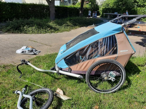 Fahrradanhänger kinder - fahrradanhänger, 2