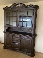 Antike Aufsatzkommode Vitrine Buffet Anrichte Kommode Schrank Nur Abholung!