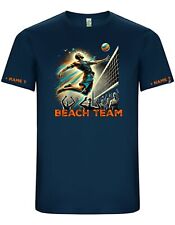 Volleyballshirt Volleyball Hobby T-Shirt Trikot Beach Turnier Atmungsaktiv  34
