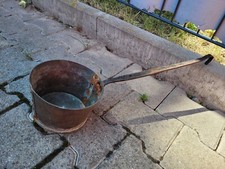 Älterer Kupfer Stieltopf