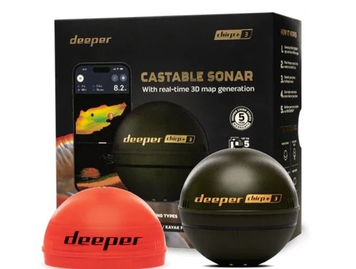 Deeper chirp 3 fishfinder - 3,