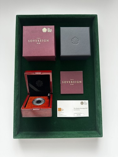The royal mint 2017 gold - royal, proof