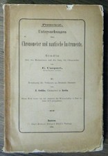 Caspari Untersuchungen über