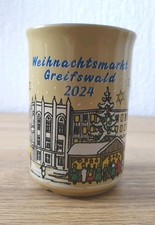 Greifswald Weihnachtsmarkttasse Glühweintasse 2024