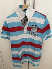 Camp David Polo Shirt T-Shirt Sommer Style Freizeit Top Zustand
