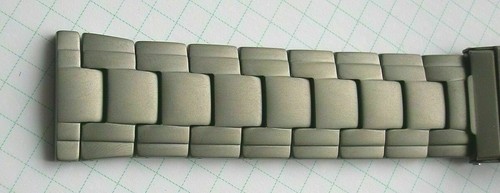 Massives titanuhrenarmband - massives,