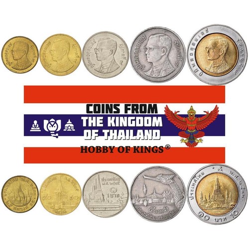 Thailand coin set - 5,