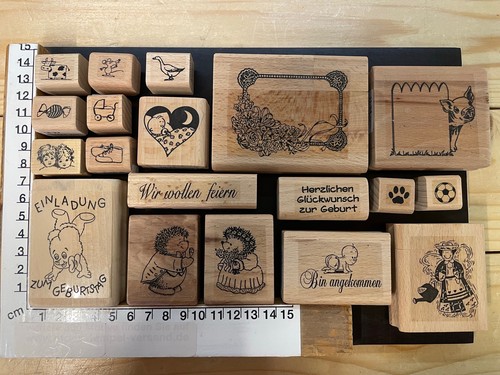 Motivstempel fertig auf - 19,