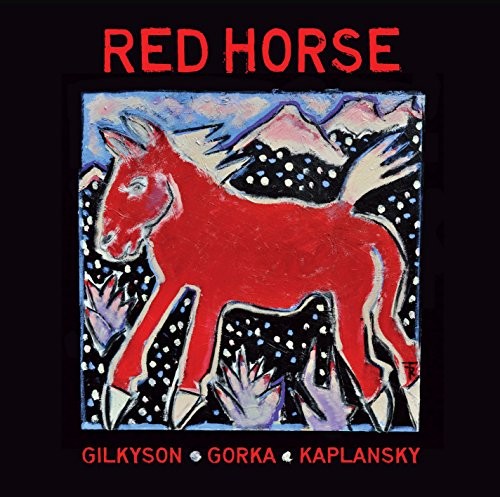 Red horse - red,