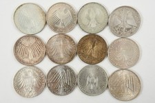 S02M49- 12x 10 DM Silber Münze ua Olympia München 1972