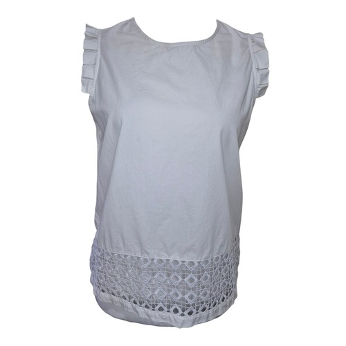 Zara basic weiß - häkel, spitze