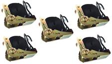 5er Set Spanngurt mit S-Haken