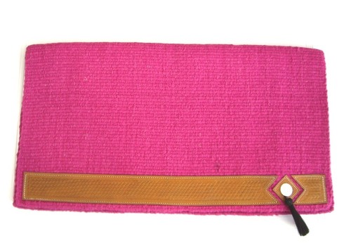 Showblanket mit lederbesatz - showblanket,