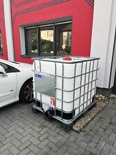 Schütz 1000l IBC Wassertank Container Tank auf Kunststoffpalette NEU