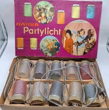 DDR Partylichterkette Narva Lichterkette OVP 