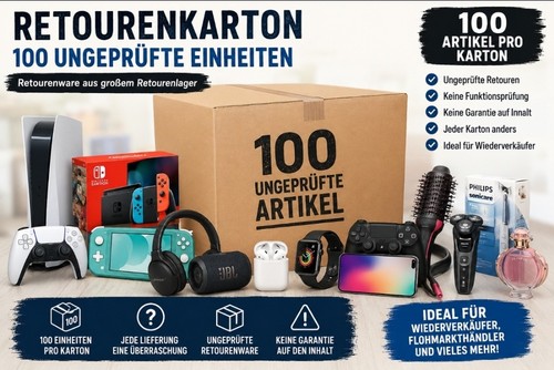Retourenkarton 100 - 📦,