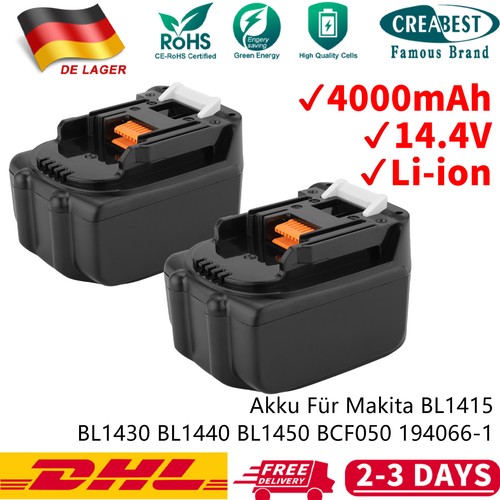 4000mah li ion akku - 14.4v, li-ion