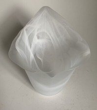 Vintage Ersatzglas Blüte Blütenkelch Glas für Leuchte Lampenglas Montage 30mm