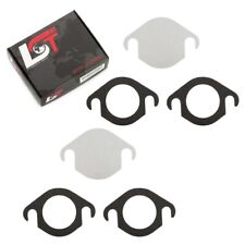 2x AGR Ventil Edelstahl Platte mit Dichtungen für AUDI A4 B7 B8 2.7 3.0 TDI