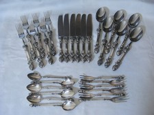 Widmann CLASSIQUE Menübesteck für 6 Personen 30 Teile Silber 90er TOP WIE NEU !