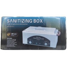 Trockenwärmesterilisator Nail Hochtemperatur Metall Werkzeug Reinigungsbox Timer