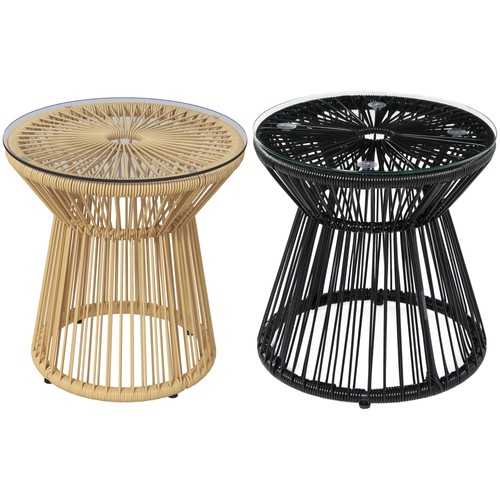 Ratten beistelltisch runder - ratten,