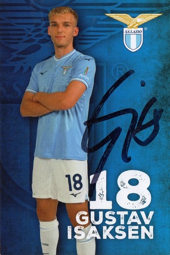 Gustav isaksen lazio - isaksen,