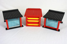 Lego 3 Garagen mit Rolltor