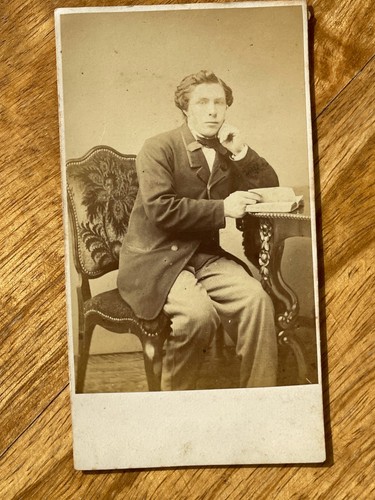 Foto visitenkarte cdv - visitenkarte, portrait