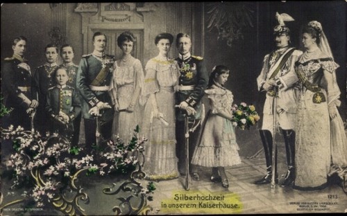 Silberhochzeit kaiser - ak,