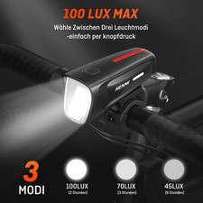 HENMI LED Fahrradlicht Vorne