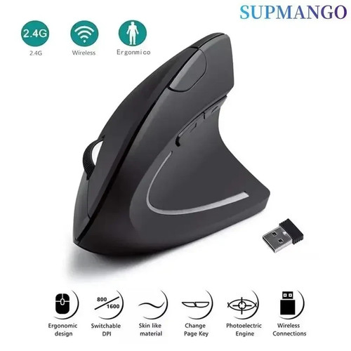 Ergonomische vertikale maus - ergonomische,