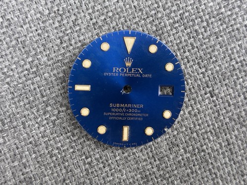 Rolex submariner blue tritium - rolex,