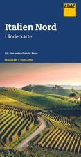 ADAC Länderkarte Italien Nord