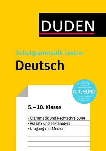 Duden schulgrammatik extra - duden,