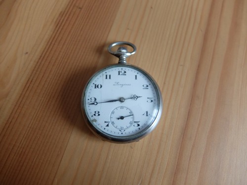 Longines taschenuhr silber - longines, silber-