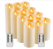 12 LED Kerzen in 3 Größen mit Fernbedienung