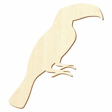 Holz Tukan - Deko Basteln