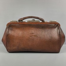 Vintage braunes antikleder - vintage,