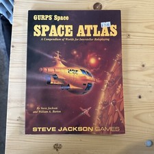 GURPS Space Atlas (1988, Steve Jackson Games 6500) RPG 