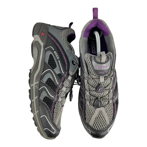 Ecco trekkingschuhe grau lila - ecco,