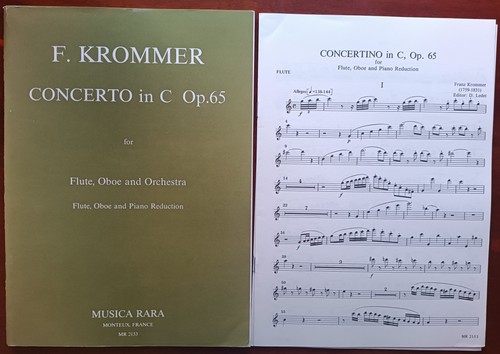 Krommer konzert c op - konzert, op.65