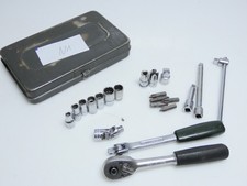 Nusskasten  1/4 Zoll Knarre Protec  Dowidat Belzer Zoll 7/16 -3/16 Bundeswehr N1