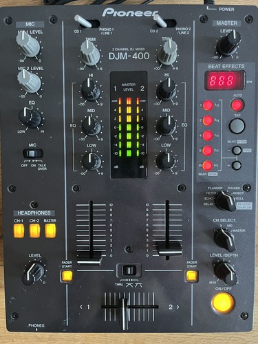 Pioneer djm 400 - pioneer, 2-kanal