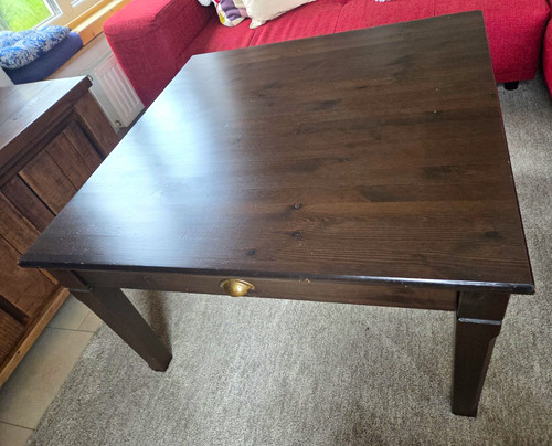 Quadratischer couchtisch holz - quadratischer,
