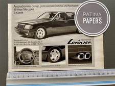 1992 lorinser sportservice - 1992,