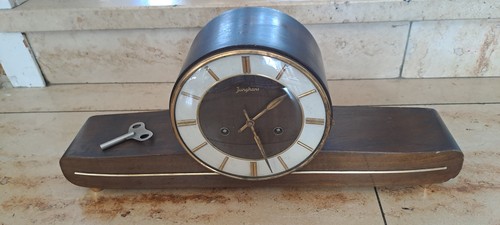 Antike junghans kaminuhr aus - "junghans",