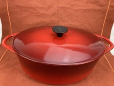 roter  Bräter Gusseisen