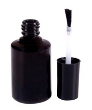 Nagellackflasche schwarz